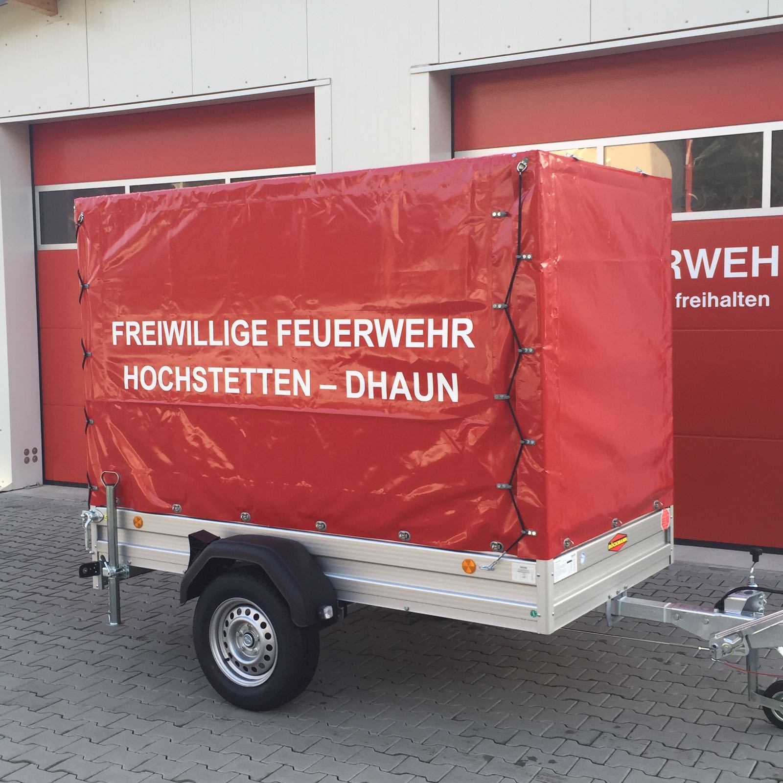 Mehrzweckanhänger Fahrzeug 3 der Freiwilligen Feuerwehr Hochstetten-Dhaun